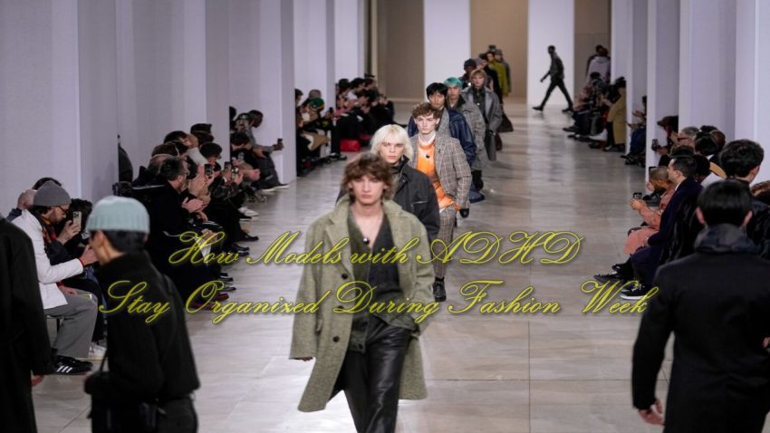 How Models with ADHD Stay Organized During Fashion Week