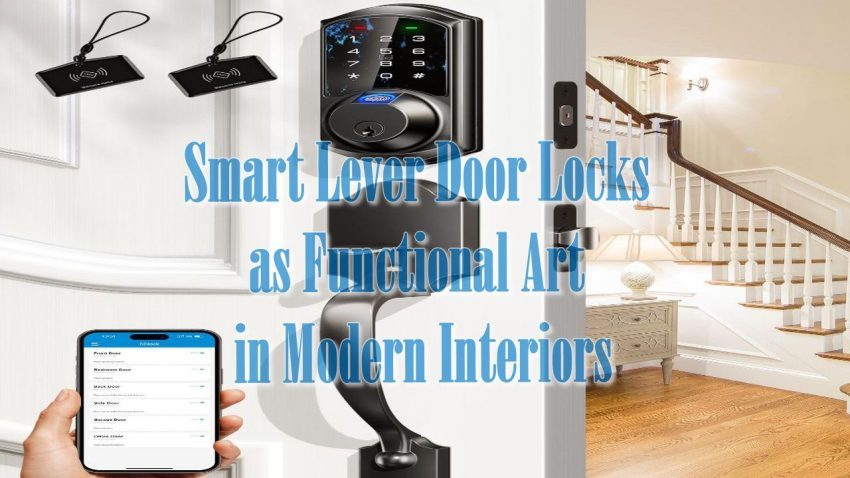 Smart Lever Door Locks as Functional Art in Modern Interiors